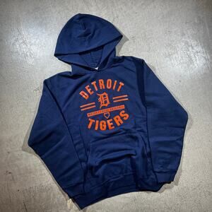 Detroit Tigers MLB Hoodie Navy Medium